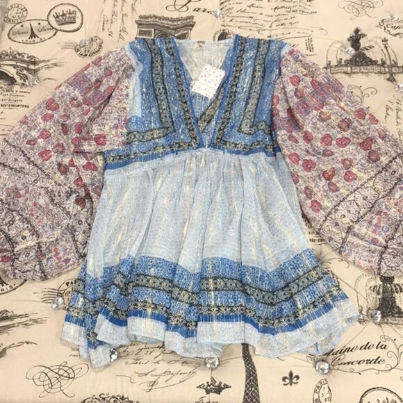 FREE PEOPLE Aliyah Printed Tunic - Picture 4 of 9